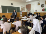 Встреча с учениками школы №20: безопасность, ответственность и внимание к будущему.