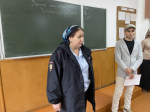 Встреча с учениками школы №20: безопасность, ответственность и внимание к будущему.