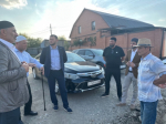 Глава города Малгобека Магомед Боков посетил улицу Коммунистическую, где ведутся работы по благоустройству.