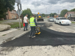 Дорожные работы на улице Херсонской продолжаются.