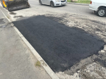 Дорожные работы на улице Херсонской продолжаются.